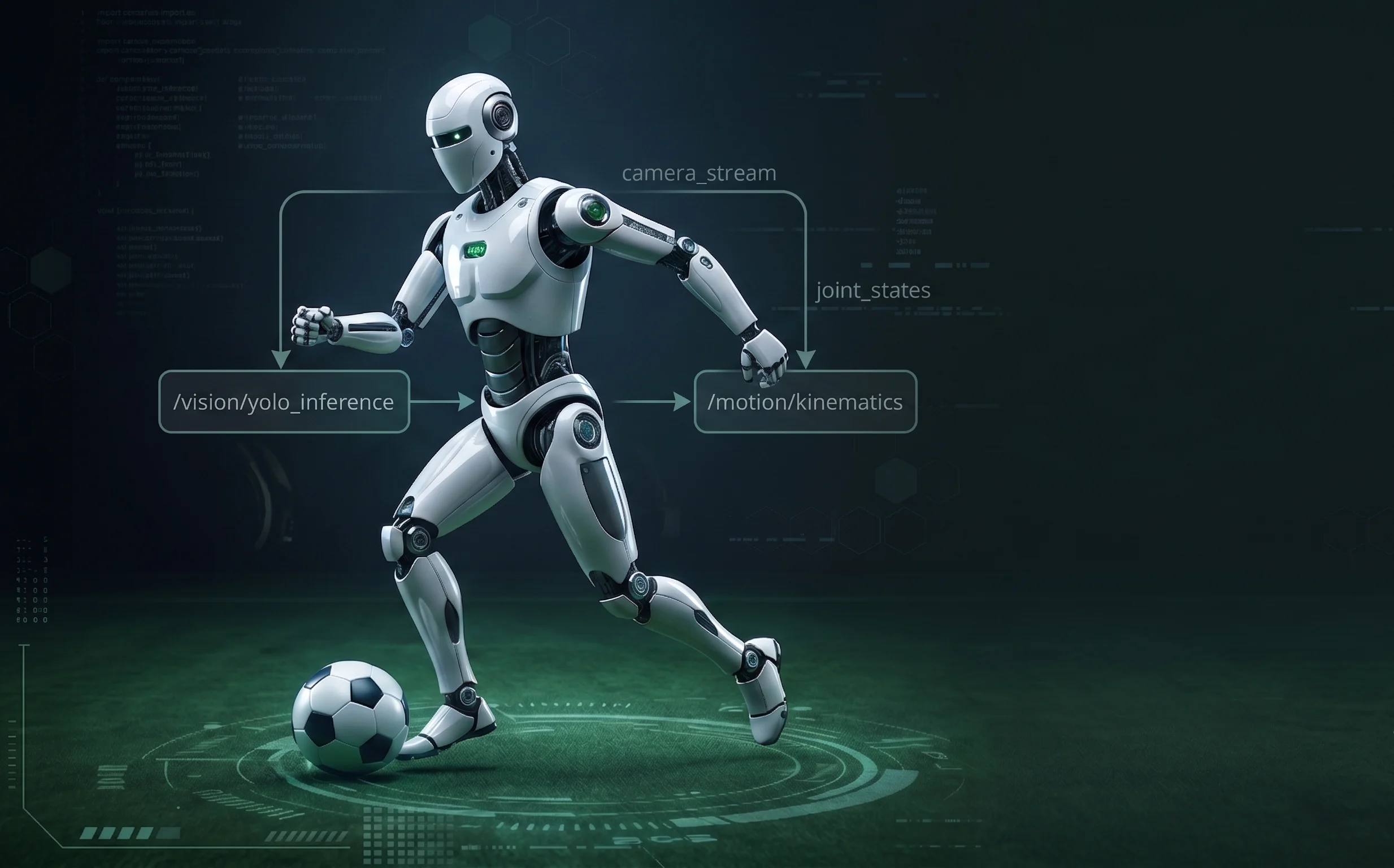 Autonomous Humanoid Soccer Robot